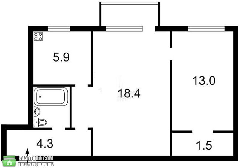 Sell 2-room apartment. Киев, Чупринки — photo 10