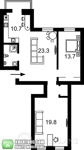 Sell 3-room apartment. Киев,  Саксаганского — photo 3