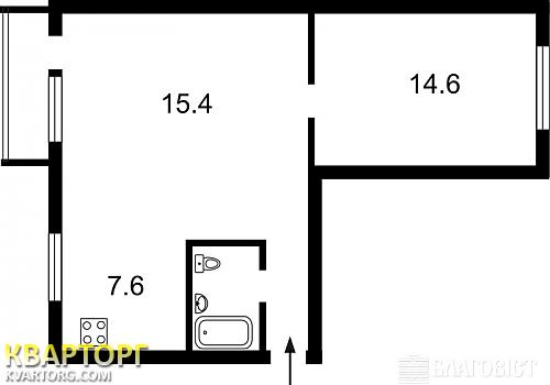 Sell 2-room apartment. Киев,  Чигорина — photo 2