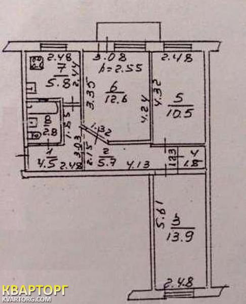 Sell 3-room apartment. Одесса, Космонавтов — photo 10