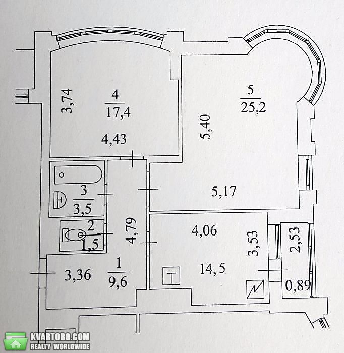 Sell 2-room apartment. Киев,  Днепровская наб — photo 8