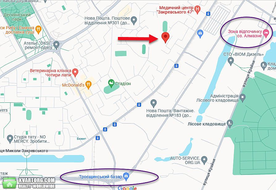 Rent out 1-room apartment. Киев, Закревського — photo 10