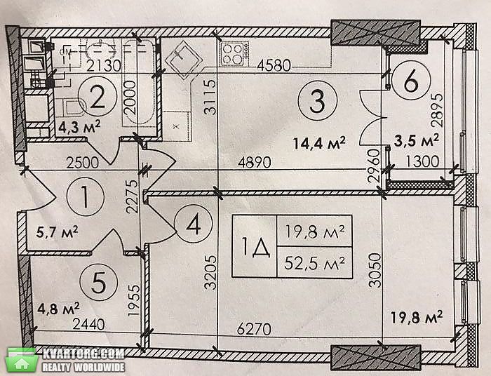 Sell 1-room apartment. Киев,  Победы пр — photo 3