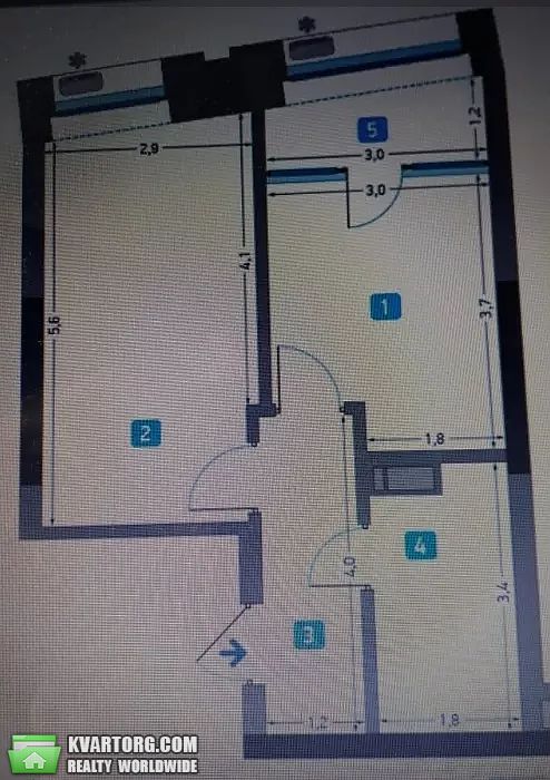 Sell 1-room apartment. Киев,  Заречная — photo 3