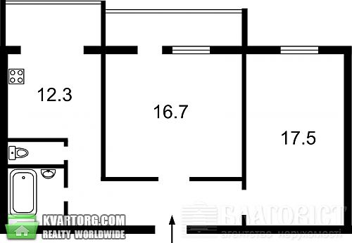 Sell 2-room apartment. Киев, Героев Сталинграда пр — photo 10