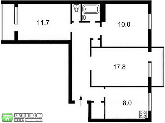Sell 3-room apartment. Киев,  Феодосийская — photo 3