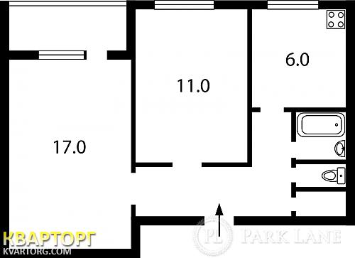 Sell 2-room apartment. Киев,  Луначарского — photo 2