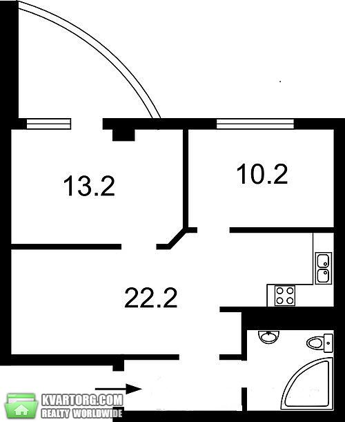 Sell 2-room apartment. Киев, Кольцова бул — photo 2