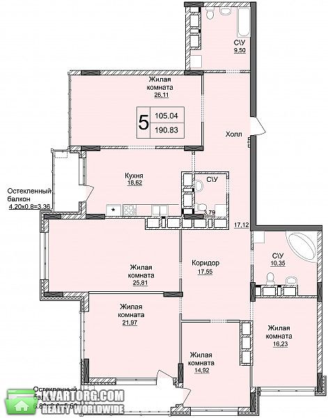 Sell 5-room apartment. Киев,  Драгомирова — photo 1