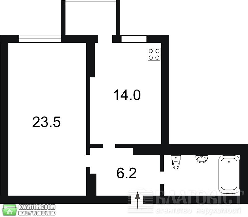 Sell 1-room apartment. Киев,  Петропавловская — photo 9