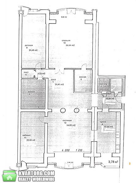 Rent out 4-room apartment. Киев, паторжинского — photo 6