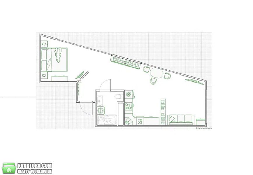Sell 1-room apartment. Киев,  Заболотного — photo 3