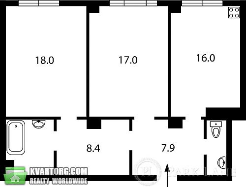 Sell 2-room apartment. Киев, Ломоносова — photo 2