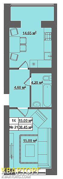 Sell 2-room apartment. Киев, Мира — photo 8