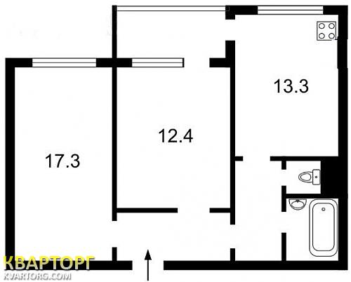 Sell 2-room apartment. Киев,  Урловская — photo 2