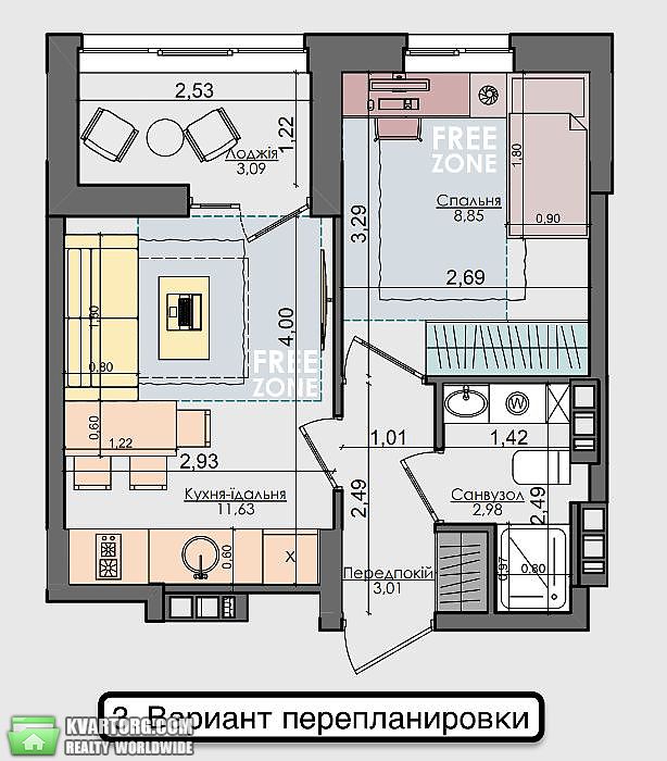 Sell 1-room apartment. Киев, Большая Окружная дорога — photo 10