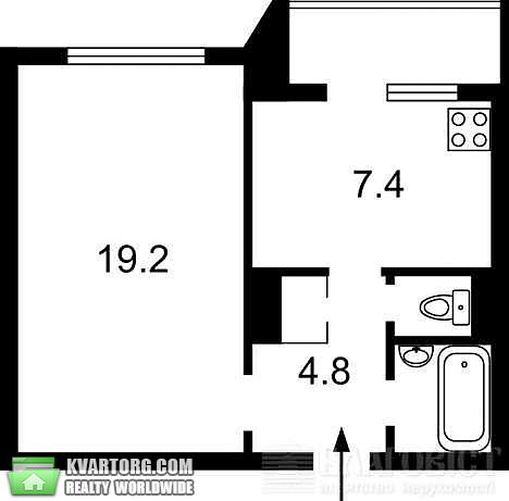 Sell 1-room apartment. Киев,  Киприанова — photo 1