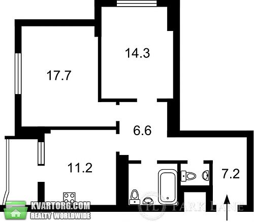 Sell 2-room apartment. Киев, Моторный пер — photo 2