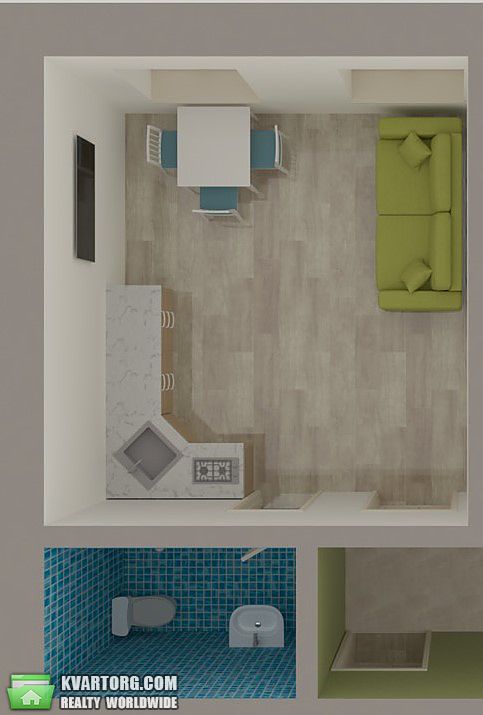 Sell 1-room apartment. Одесса, Кравцова — photo 4