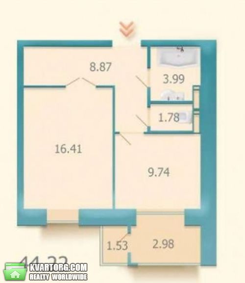 Sell 1-room apartment. Киев,  Гарматная — photo 4