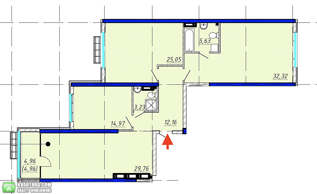 Sell 3-room apartment. Киев, Бойчука — photo 7