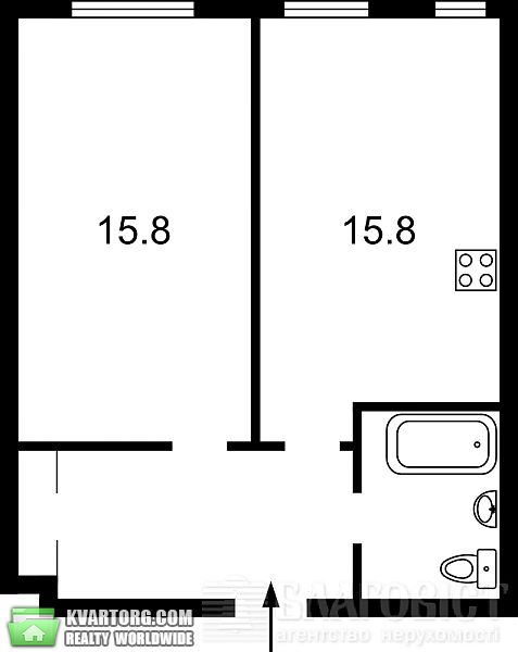 Sell 1-room apartment. Киев, Регенераторная — photo 2