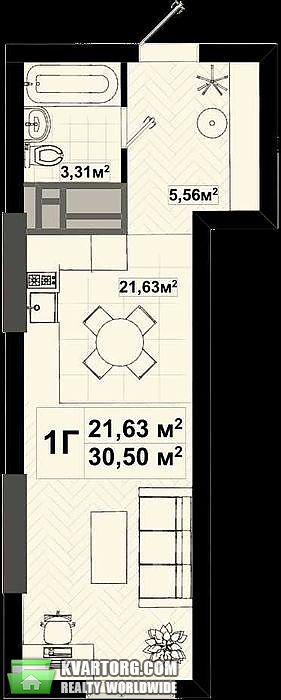 Sell 1-room apartment. Киев,  Телиги — photo 9