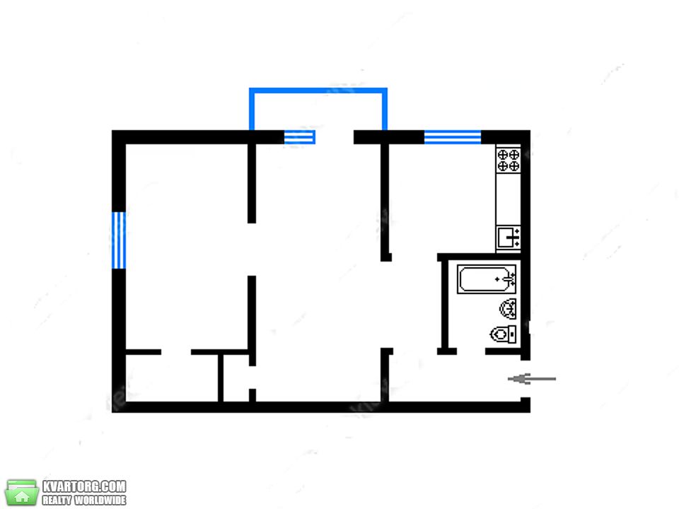 Sell 2-room apartment. Киев,  Краснова — photo 3