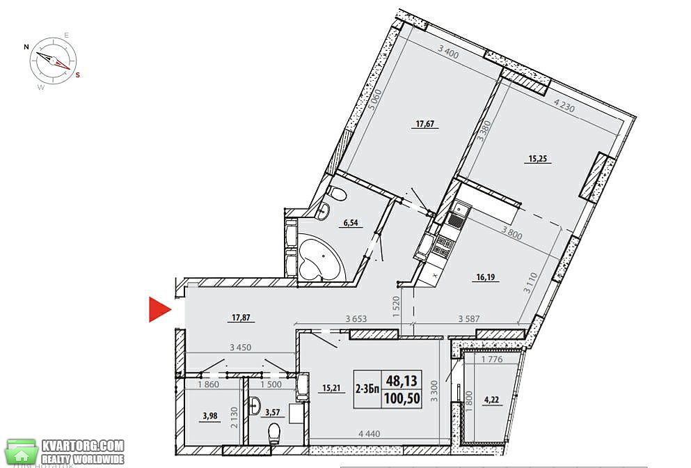 Sell 3-room apartment. Киев, Маланюка — photo 7