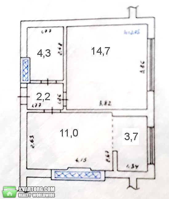 Sell 1-room apartment. Киев, Московский пер. — photo 3