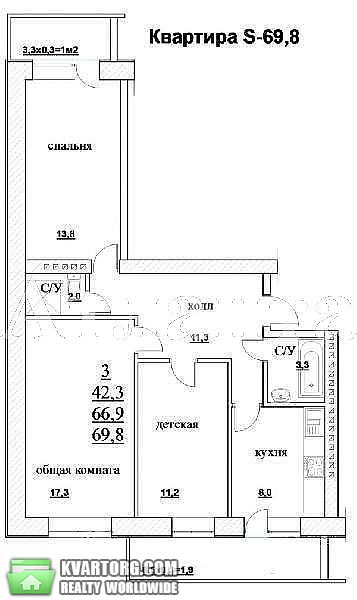 Sell 3-room apartment. Одесса, Центральная — photo 3