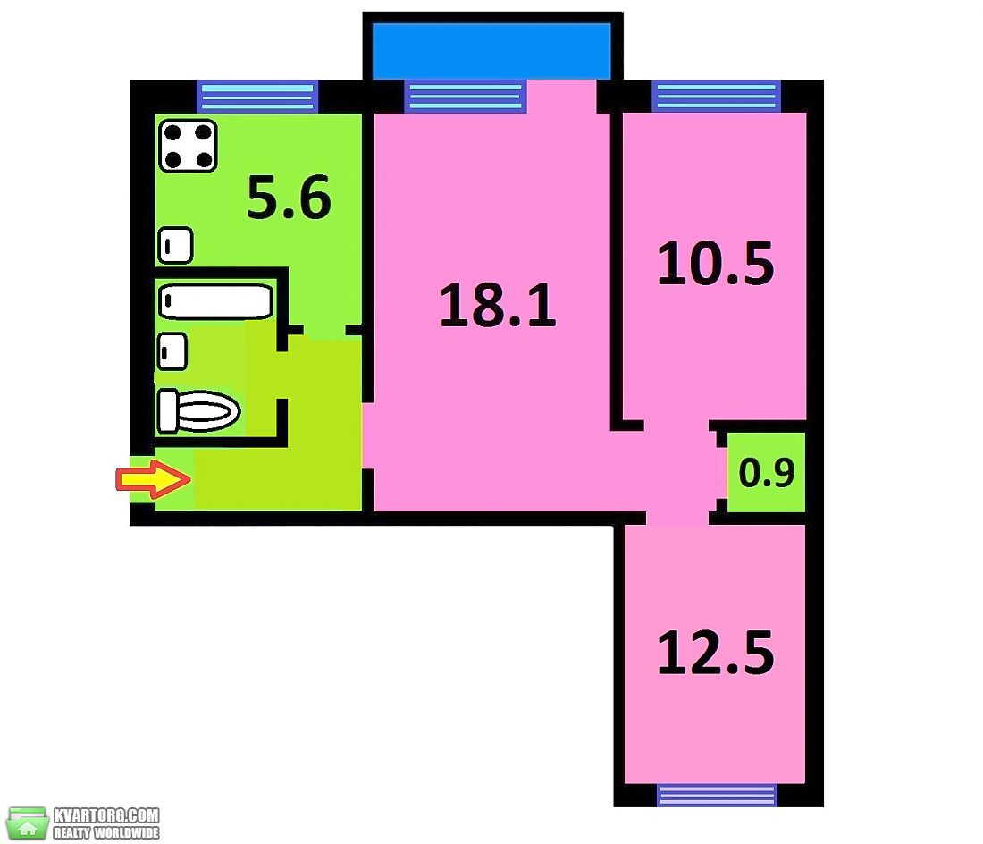 Sell 3-room apartment. Киев,  Лепсе бул — photo 10
