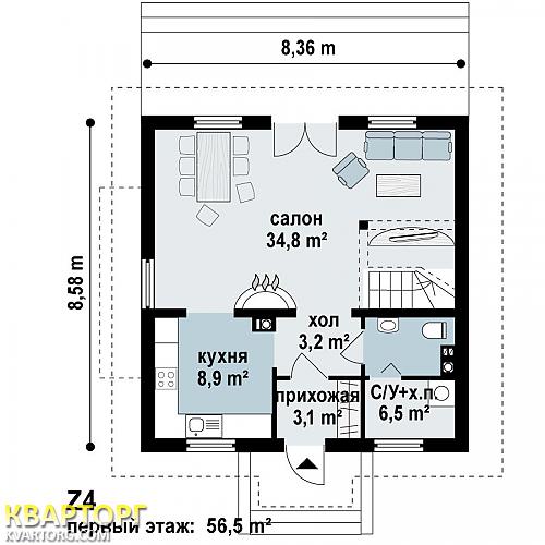 Sell house. Киев,  Трехсвятительская — photo 2