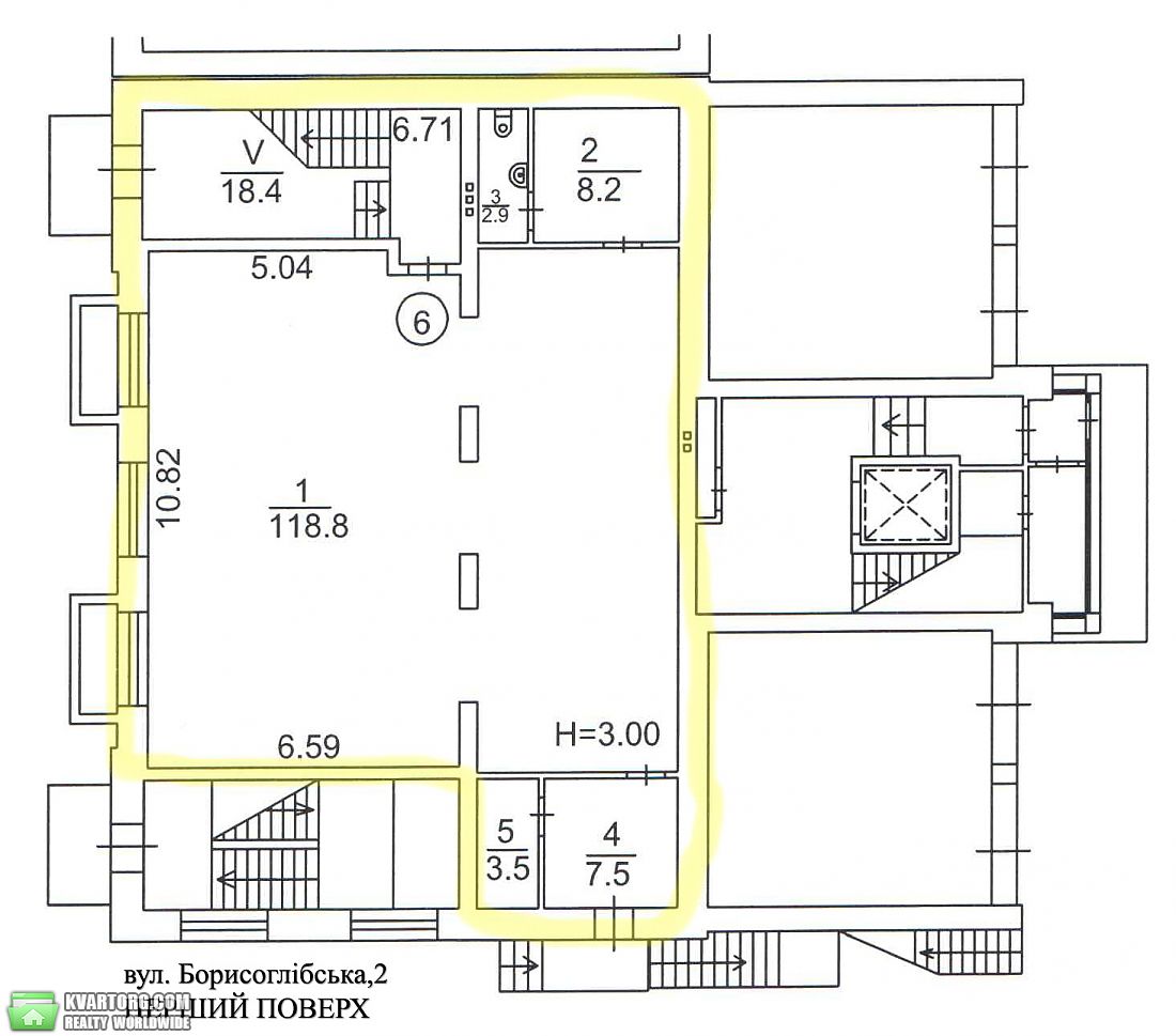 Rent out office. Киев,  Борисоглебская — photo 4