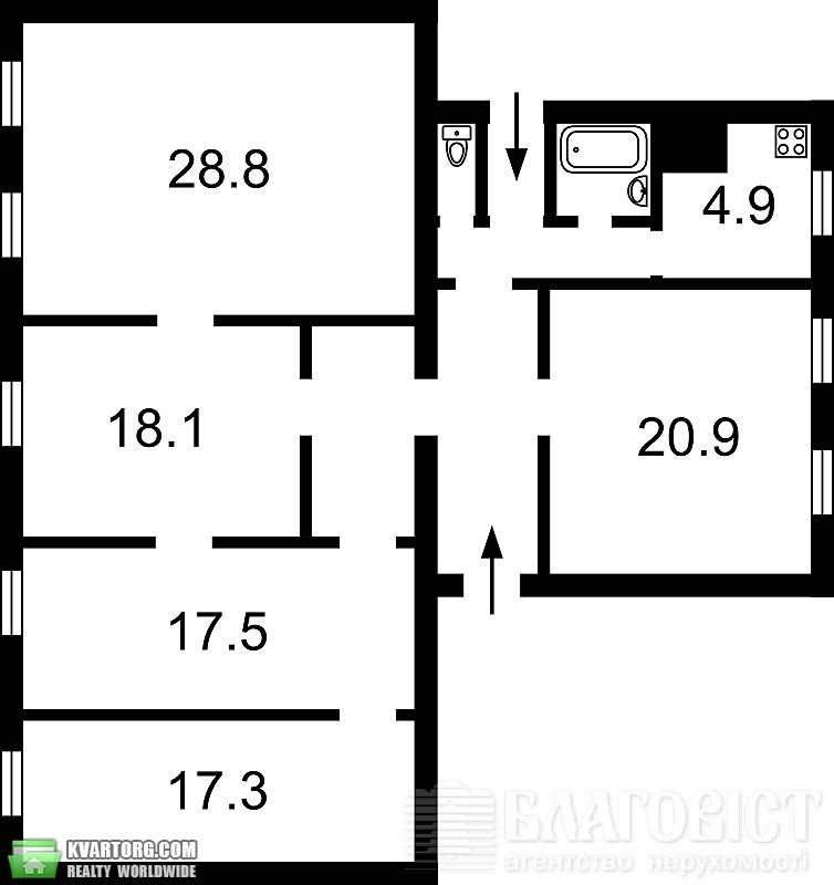 Sell 5-room apartment. Киев,  Крещатик — photo 5
