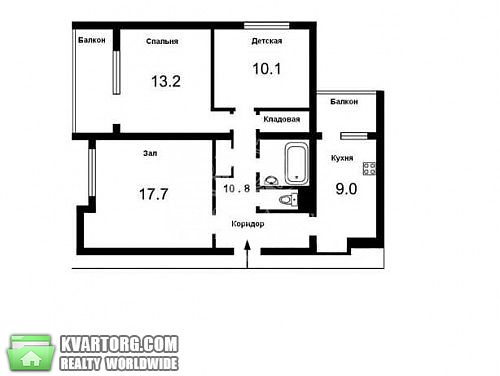 Sell 3-room apartment. Киев, Горького — photo 5