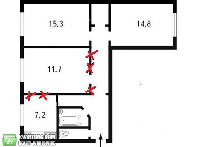 Sell 3-room apartment. Киев,  Харьковское шоссе — photo 8