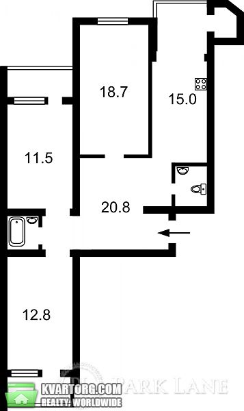 Sell 3-room apartment. Киев, Героев Сталинграда пр — photo 2