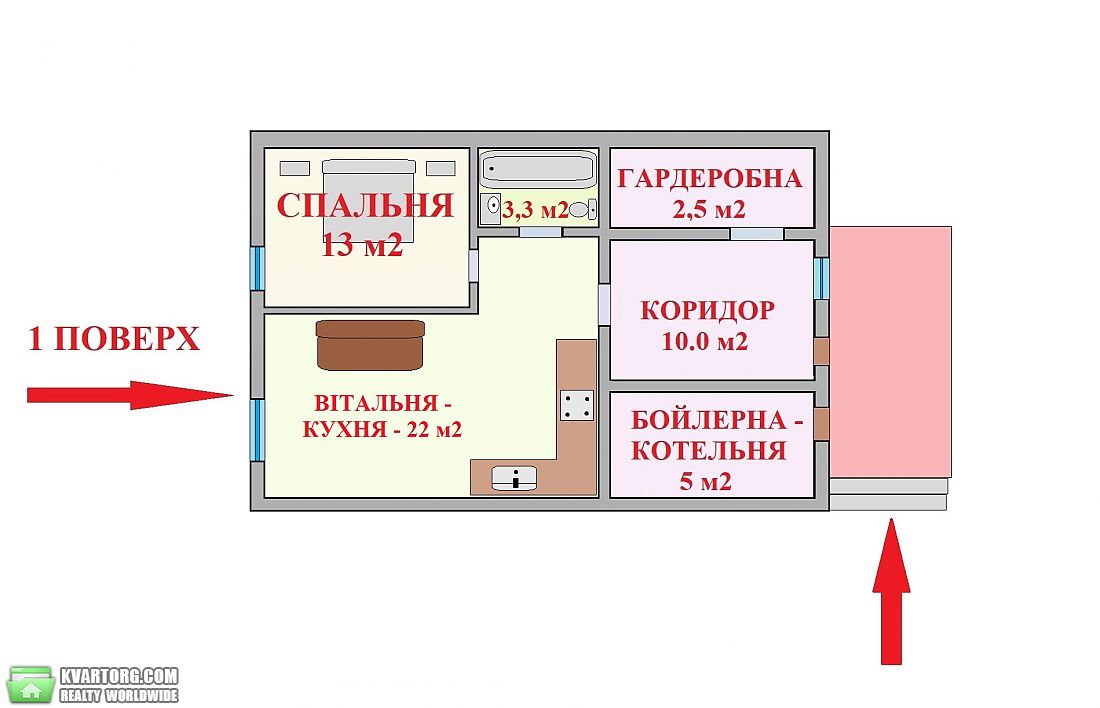 Rent out House. Киевская обл., Космічна — photo 2