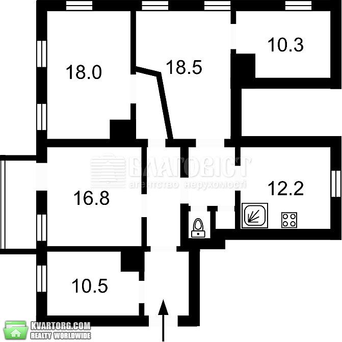 Sell 4-room apartment. Киев,  Ветрова — photo 2