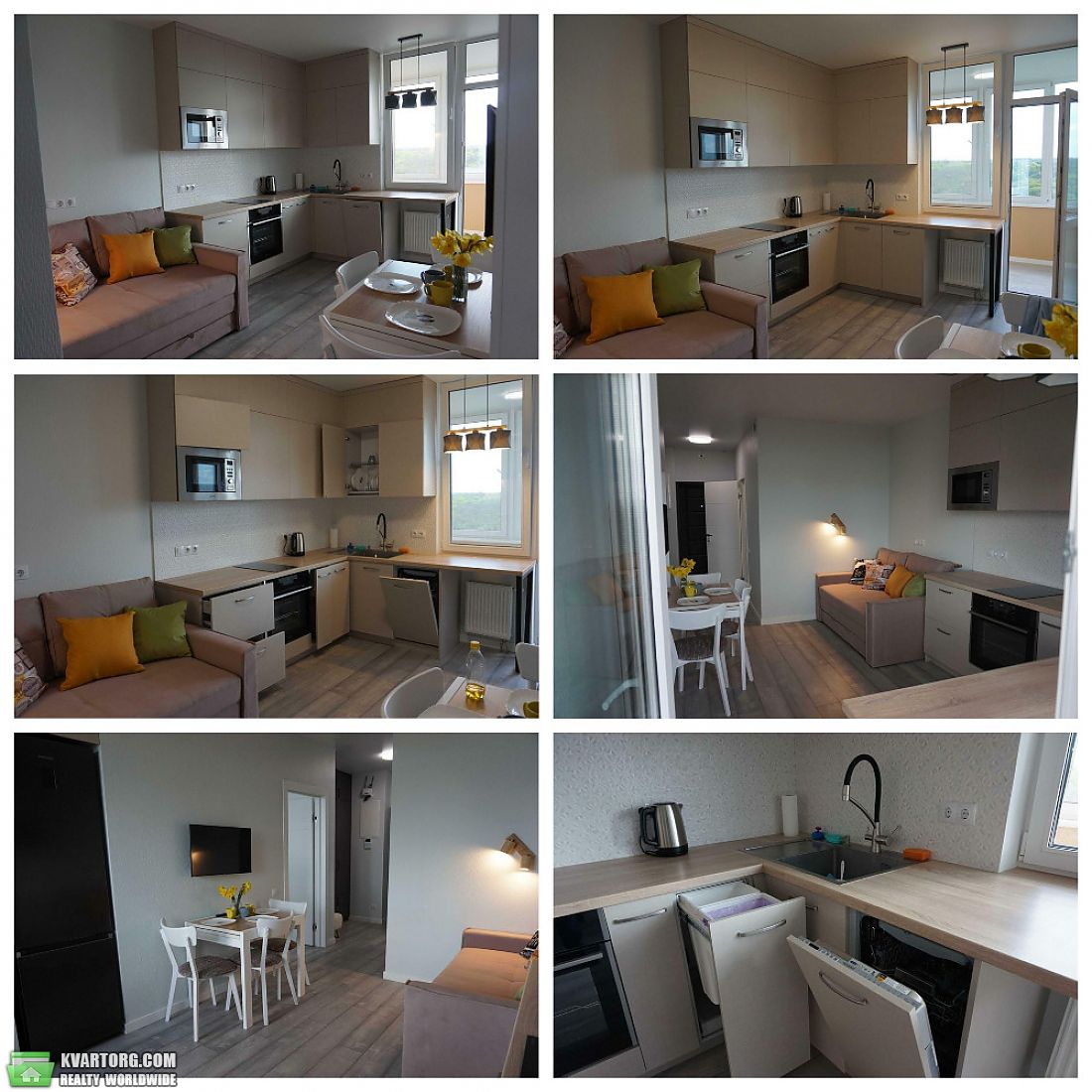 Rent out 1-room apartment. Киев, Володи Дубинина — photo 2