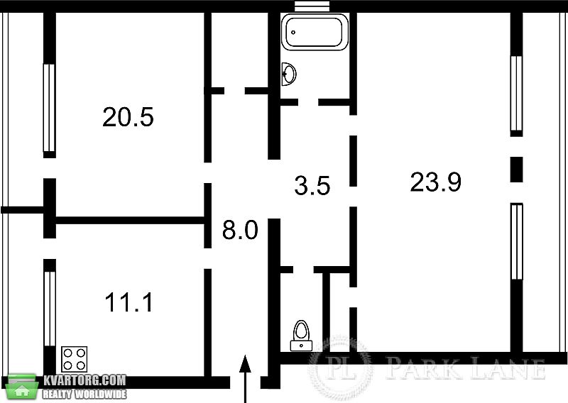 Sell 3-room apartment. Киев,  Тарасовская — photo 2
