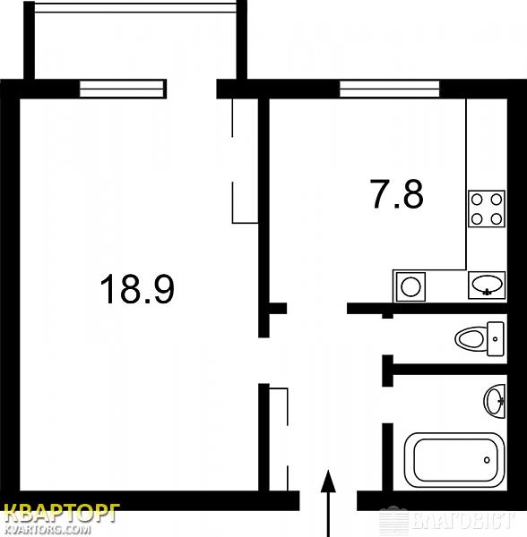Sell 1-room apartment. Киев,  Московская — photo 3