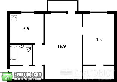 Sell 2-room apartment. Киев, Лепсе бул — photo 5