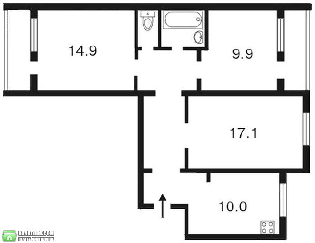 Sell 3-room apartment. Киев, Героев Сталинграда просп. — photo 3