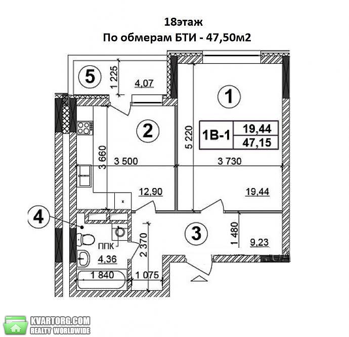 Sell 1-room apartment. Киев,  Панельная — photo 2