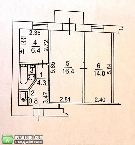Sell 2-room apartment. Киев, Ярославская — photo 6