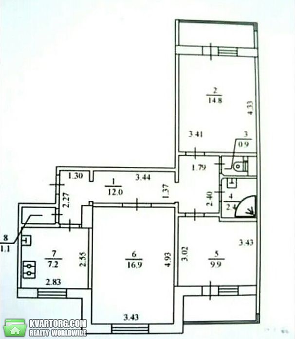 Sell 3-room apartment. Киев,  Мостицкая — photo 10