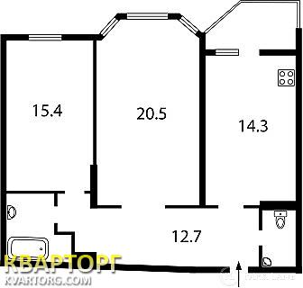 Sell 2-room apartment. Киев, Закревського — photo 2