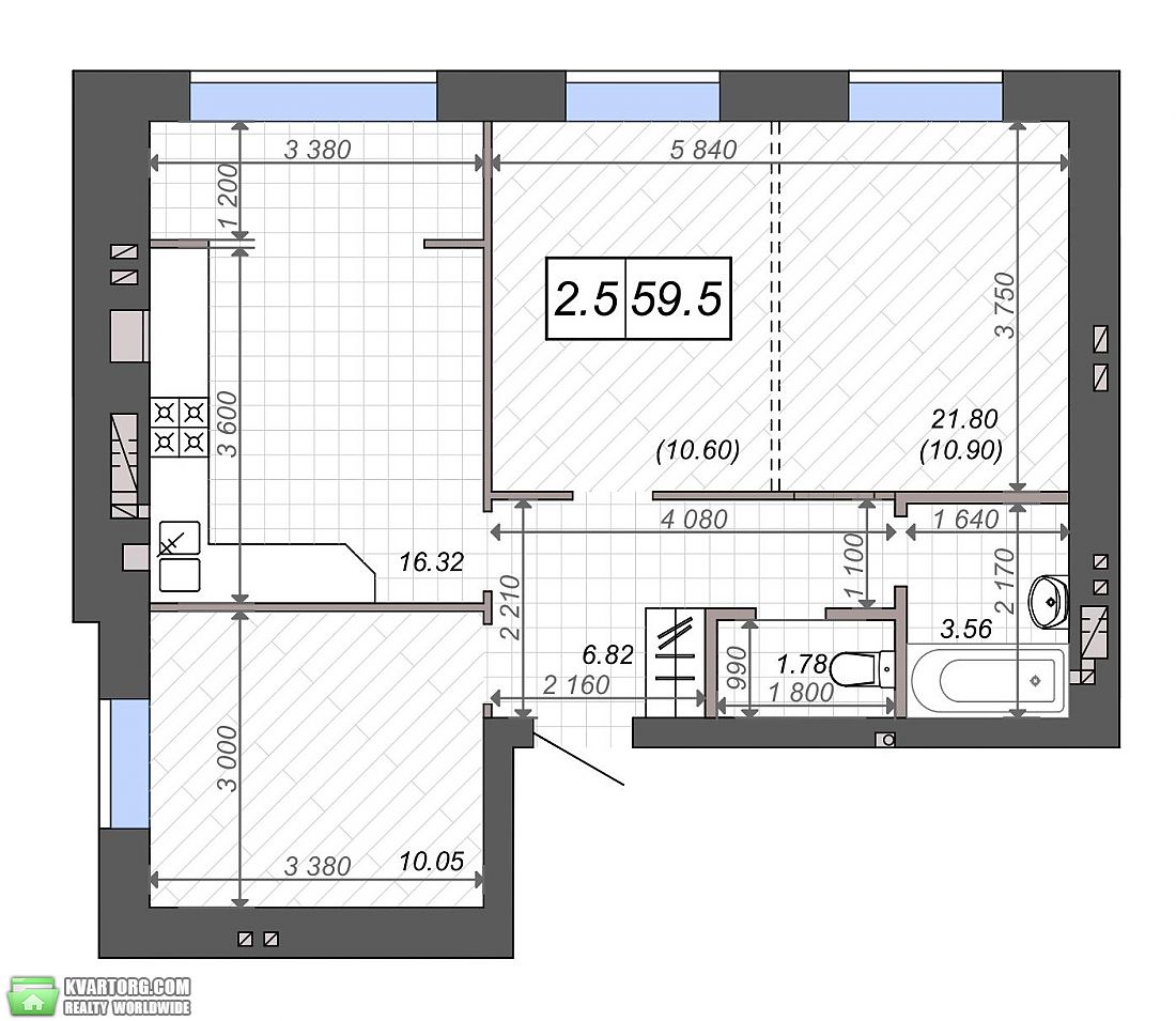Sell 3-room apartment. Ирпень, Новооскольская — photo 2